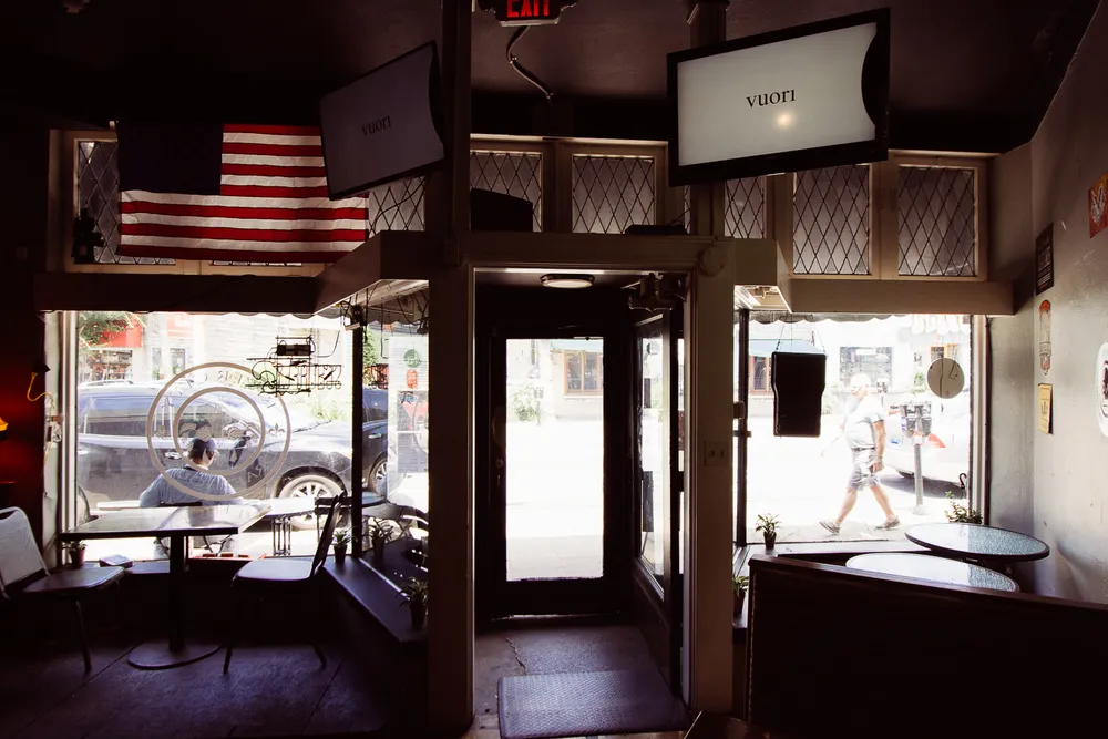 Another view of the interior leading out